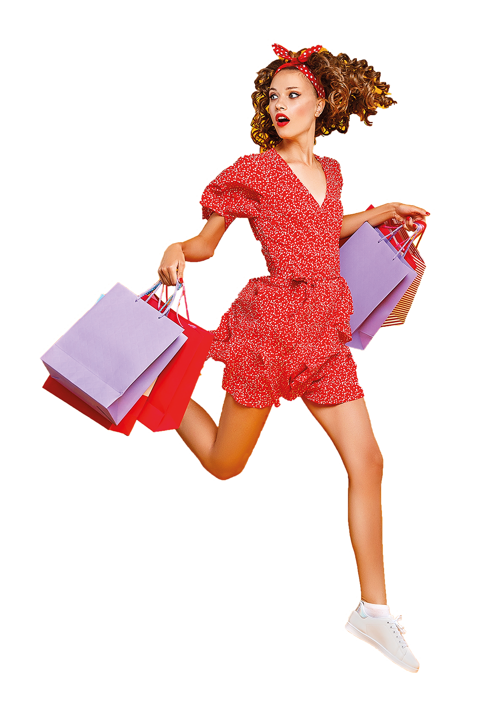 Mannequin_Shopping_seuleBD jeune femme faisant du shopping