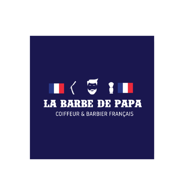 logo Barbe de papa - barbier coiffeur