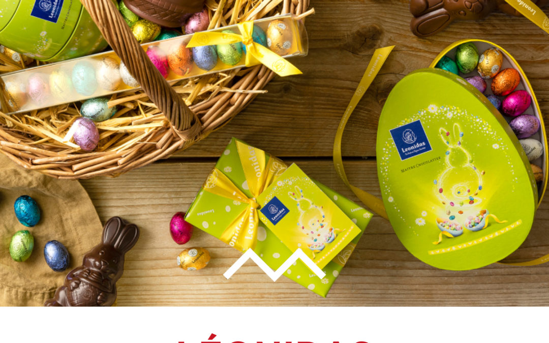 Gagnez du chocolat Leonidas pour Pâques – Une chasse aux oeuf digitale