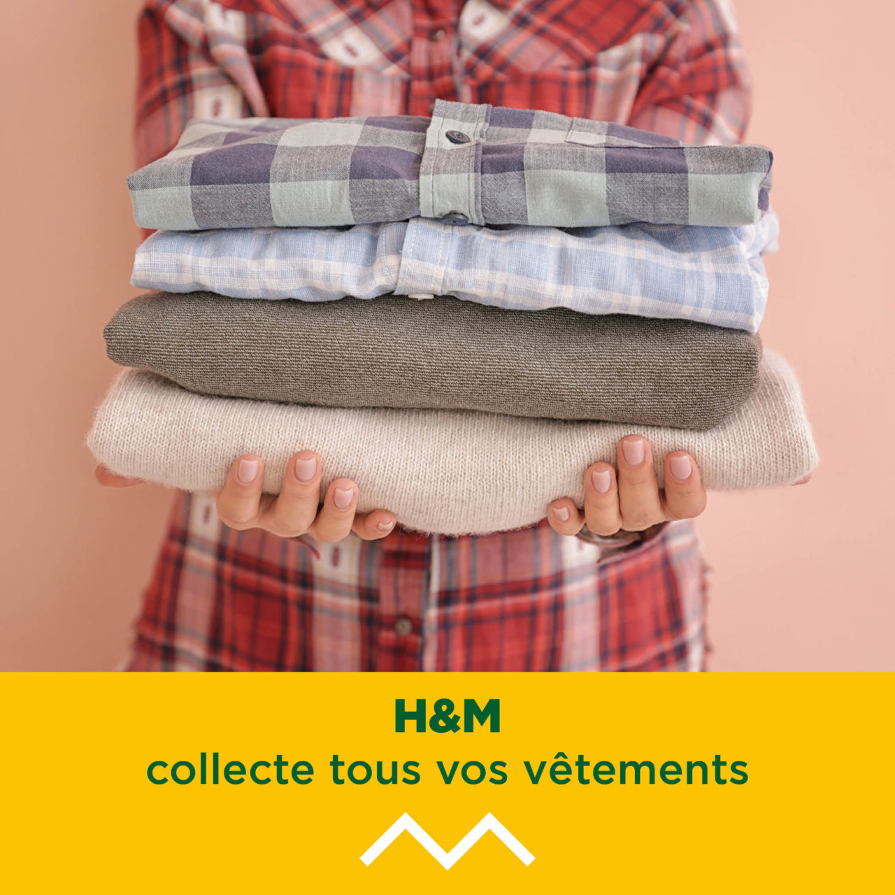 H&M collecte les vêtements pour de la seconde main Galerie Beaulieu