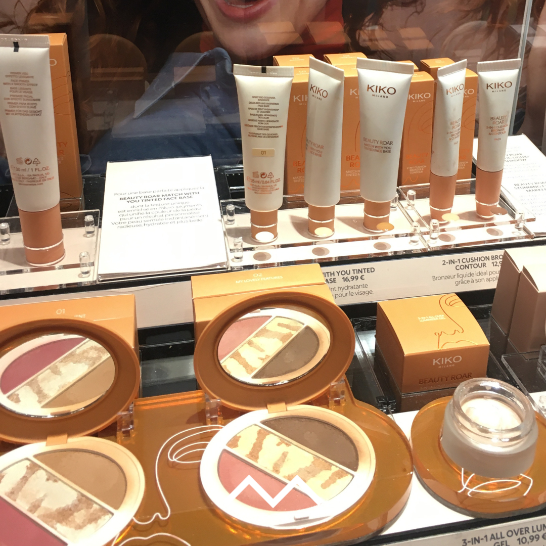 Kiko Milano - collection Beauty Roar à la Galerie Beaulieu