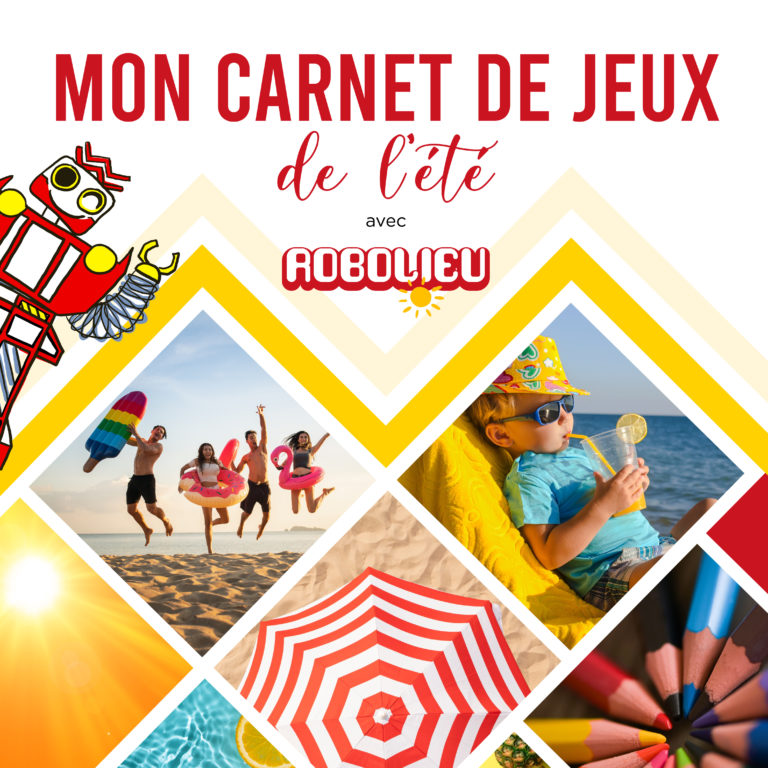 carnet de jeux de l'été 2023 - Galerie Beaulieu Poitiers